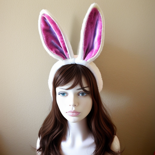 Easter bunny headband velvet Easter bunny, bunny ears, purple and white bunny velvet headband Easter bunny ear top hat ear headband