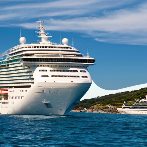 hydra chasing cruise ship
