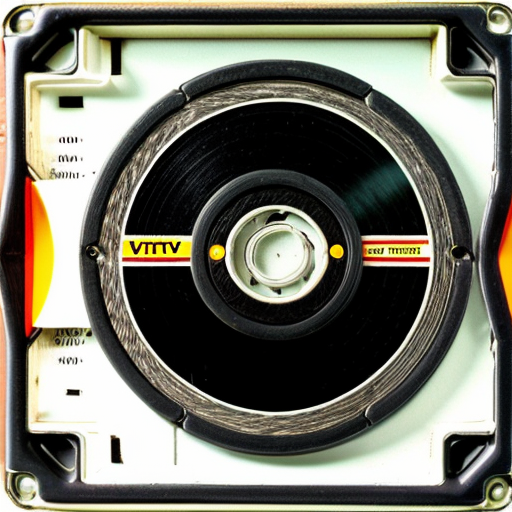 90s VHS recording damaged tape effect NTSC