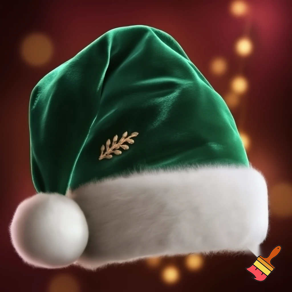 Elf Santa Claus hat velvet Santa Claus elf hat Santa Clau elf hat velvet