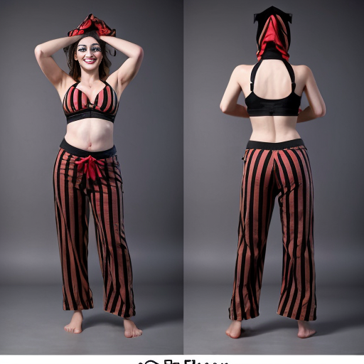 90's disney's 2d aladdin style comic dark blue background and panels of panel 1 a black and red striped cobra slithering then it hears music while it's hood is up which triggers the loop of it's body. 
Panel 2 and eventually the black and red striped cobra transforms into Harley Quinn barefoot with black and red striped harem pants and bra and veil wrapped around her arms and shoulders. 
Panel 3 Harley Quinn barefoot with black and red striped harem pants and bra and veil wrapped around her arms and shoulders with both hand palms place together and hiding the bottom of her mouth, 
panel 4 she danced barefoot with black and red striped harem pants and bra veil wrapped around her arms and shoulders and raising legs and bounced up and down her belly and shook her hips left and right. panel 5 as Harley Quinn barefoot with light black and red striped harem pants and bra and veil wrapped around her arms and shoulders spreading her arms, happily revealing her face to the viewer and giving a smile as she turns around swaying her big butt left and right. 
Panel 6 as Harley Quinn barefoot with black and red striped harem pants and bra and veil wrapped around her arms and shoulders did she faded away except her big butt. 