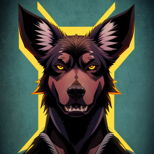 A black wild dog taking a mugshot looking DEADLY, sinister, angry and malicious
