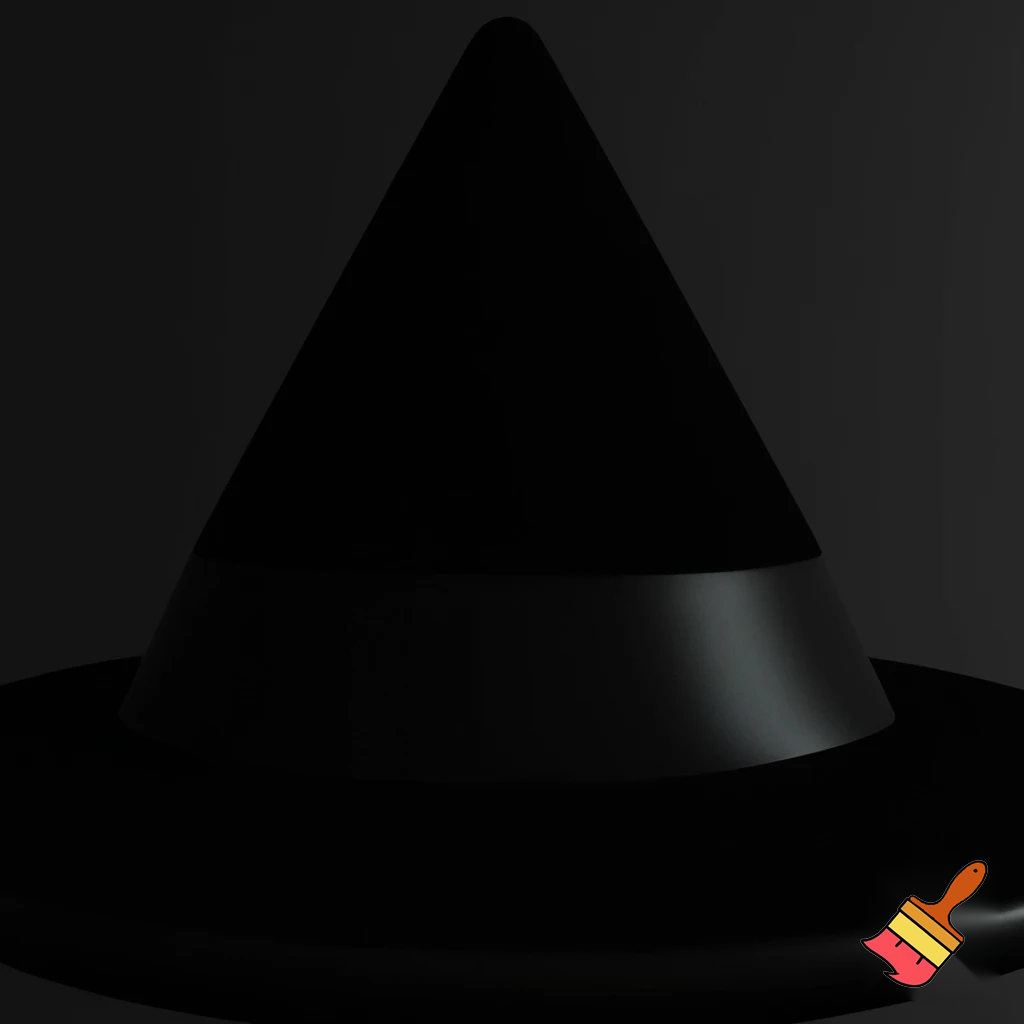 Witches hat velvet
