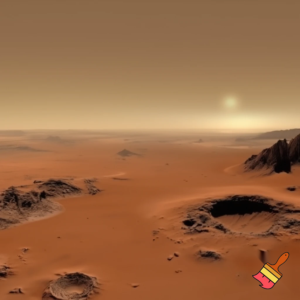 Create mars real image 