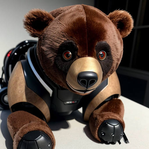 robot bear
