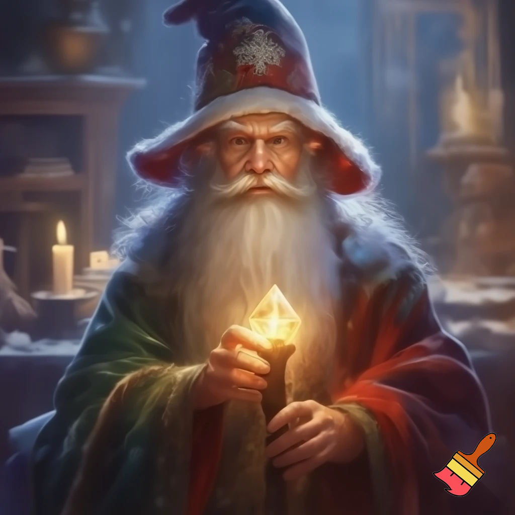 Wizard Christmas hat