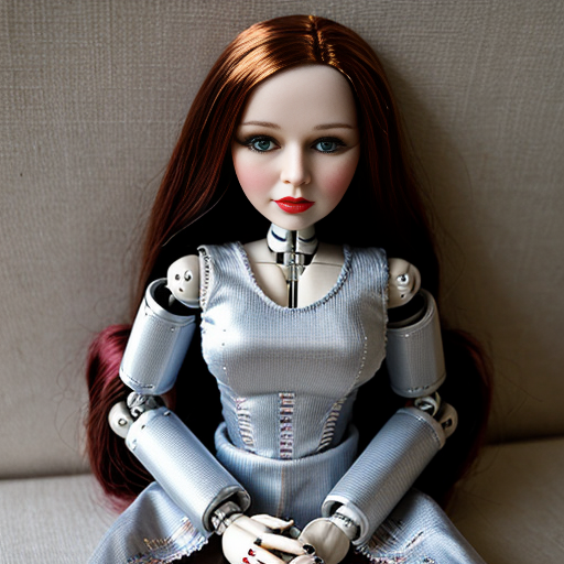 robot woman doll