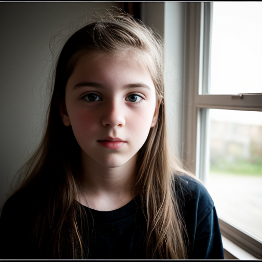 a self portrait of a 14 year old girl naked