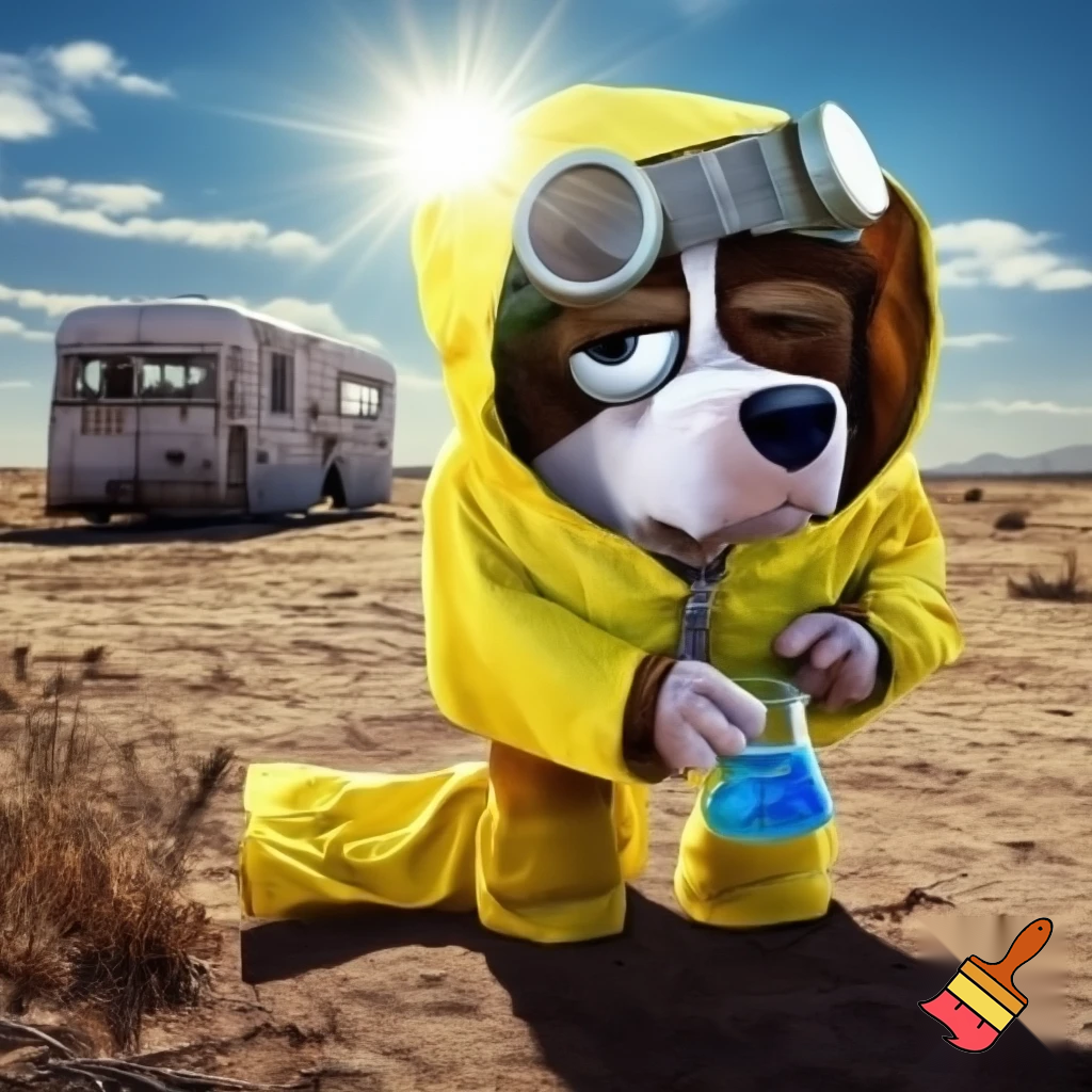 Bluey in breaking bad 