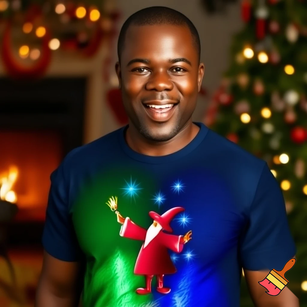  The wizard Christmas T-shirt Christmas