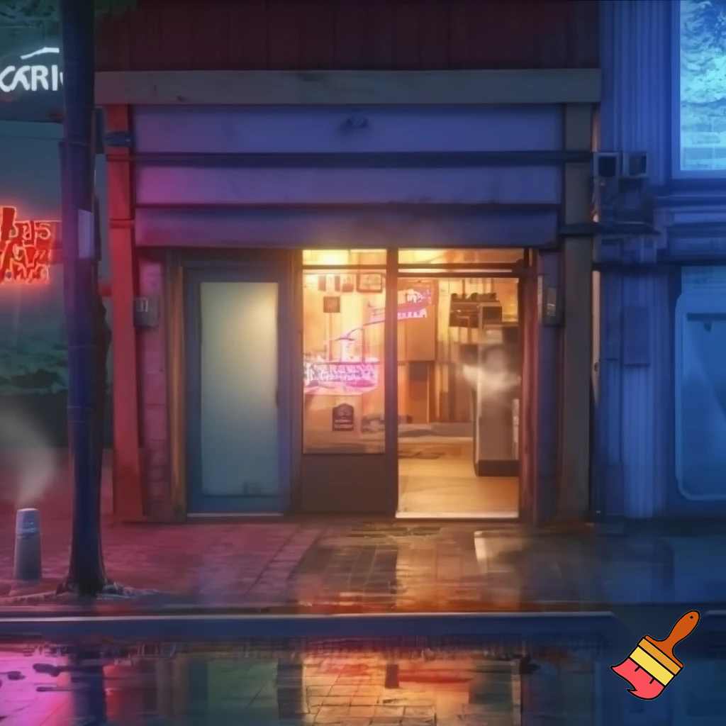 dentist office behind a restorant
