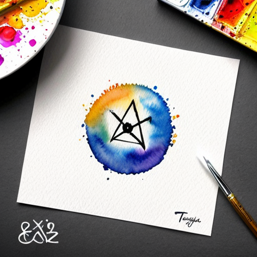 the symbol of a hero called ATOM 