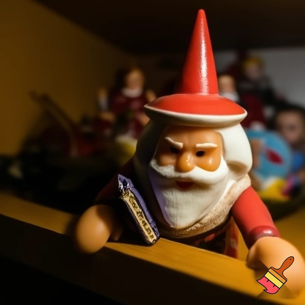 Santa Claus toy special one a wizard read