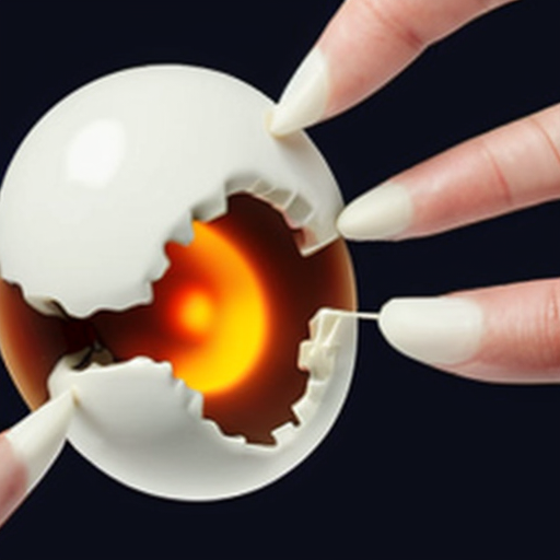 Tiny atoms that are bonded together make up the bone. 