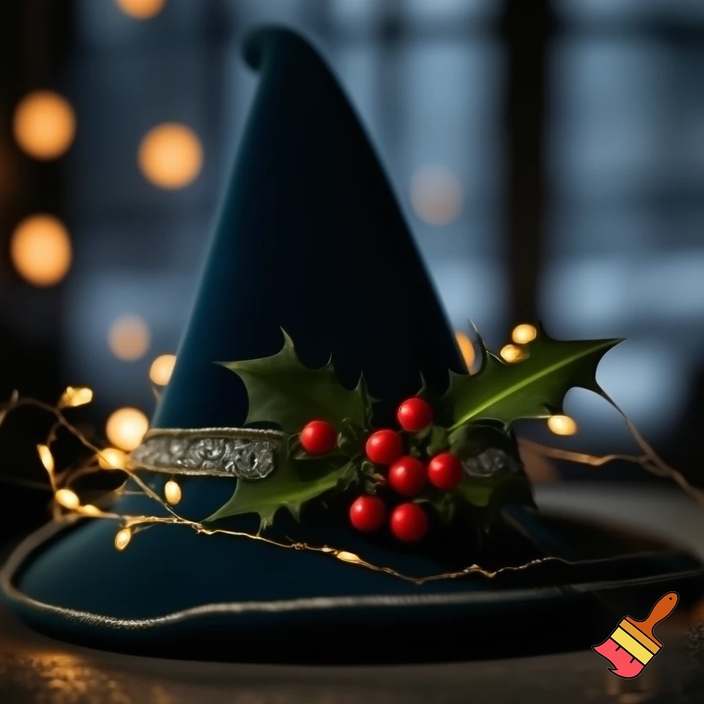 Christmas wizard hat Bend📿