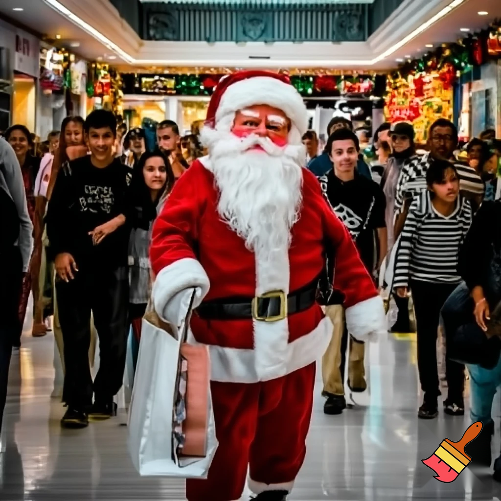 Santa Claus🎅🏻✨🎄🎄 shopping Centre🏰