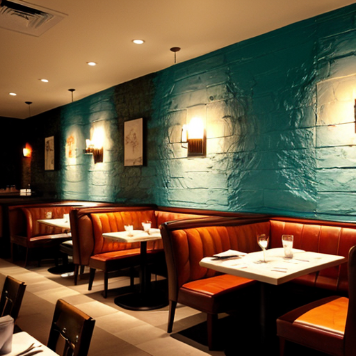 restaurant wall
