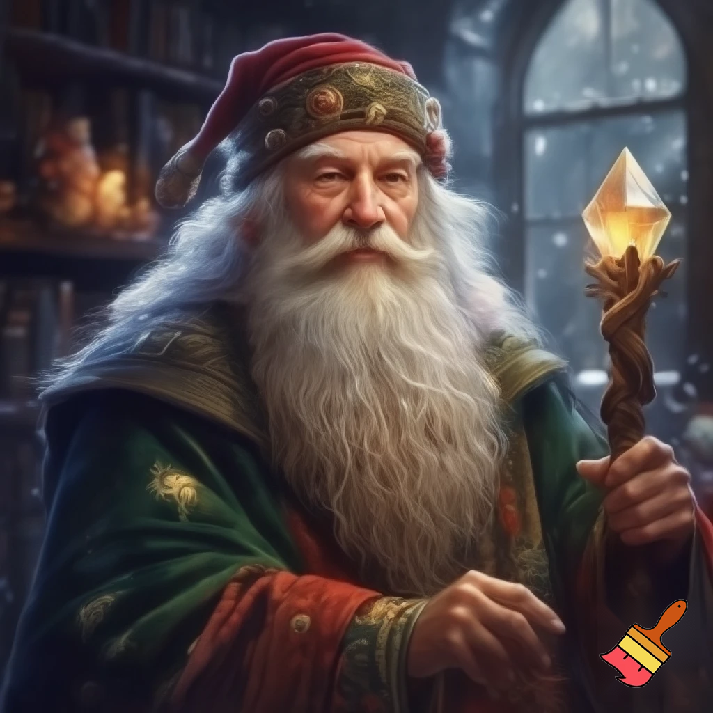 Wizard Christmas hat