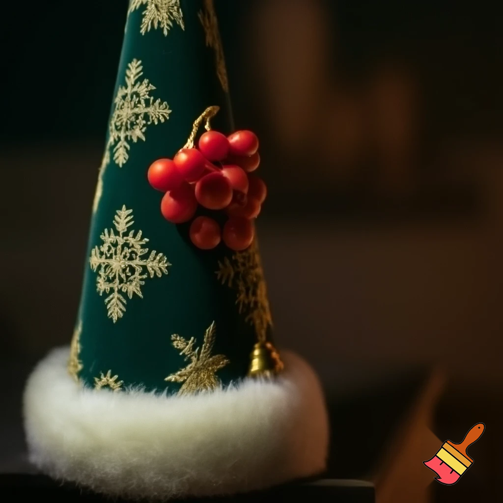 Christmas wizard hat