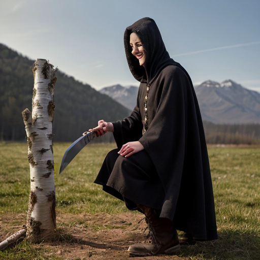 LINDA – THE FOX-EYED

Age: Around 25–26 years

Appearance:

    A face with fine but lively features – always as if about to smile.

    Eyes – bright, golden-amber, slightly elongated, almond-shaped – fox eyes. In the dark, a faint golden glint.

    Hair – chestnut or dark blonde, always tied in a ponytail or braided. A few strands always fall over her face.

    On her cheek – a small dimple that appears when she smiles.

Nose – "fox sense":

    Can smell a person from a hundred paces.

    Detects fear, illness, blood, what someone ate hours ago, whether someone passed through an area.

    Strong, unpleasant smells affect her heavily – headaches, nausea.

Build: Average height, slender, wiry – built for speed and agility.

Clothing and Gear:

    Long black cloak with a hood – reaching just below the knees, light, sturdy fabric, does not rustle.

    Under the cloak – light leather armor, dark brown, almost black, worn from use.

    Trousers of thick wool or soft leather, wide, tucked into boots.

    Boots – low, soft, with thin soles for silent movement.

    On her belt – quiver, a small hunting knife, a leather pouch with flint and other supplies.

Bow:

    Made of yew wood – light, resilient, flexible.

    As tall as she is; she carries it across her back.

    She makes her own arrows – from birch wood, with goose or falcon feathers, iron tips.

Past:

    Born in a small village at the foot of the mountains.

    As a child, she was considered "strange" – her eyes glowed in the dark, she could smell lies, she knew things before they happened.

    When sickness came to the village, she realized it came from the well. The elders did not believe her.

    They accused her of being cursed. A mob gathered at her house.

    Her father protected her, but she was banished forever. He gave her his bow and said: "Go, child. Do not return."

    She lived alone in the forest for years.

How She Joined:

    She tracked Borin out of curiosity. She followed him for three days.

    He noticed her, left her food, and did not chase her away.

    She chose to stay on her own.

Personality:

    The funniest member of the company – always joking, mocking nearly everything.

    Jokes to keep from crying – hides her pain behind laughter.

    Beneath the humor hides a deep wound from her banishment.

    Fiercely loyal – once she loves someone, she will defend them with everything she has.

    A child in a woman's body – playful, curious, sometimes misunderstood.

Skills:

    The finest hunter and tracker.

    Can move unseen anywhere.

    Shoots fast and true – can hit a coin from fifty paces.

    Knows herbs, mushrooms, animals – what is edible, what heals, what kills.

Relations with Others:

    Borin: Sees him as a father, even though she teases him.

    Garret: Teases him the most, but deeply respects him.

    Kieran: The first to make him laugh after heavy memories.

    Hedin: Finds him strange, but tolerates him.

    Finn: Treats him like a younger brother – protects him, teases him, teaches him.

