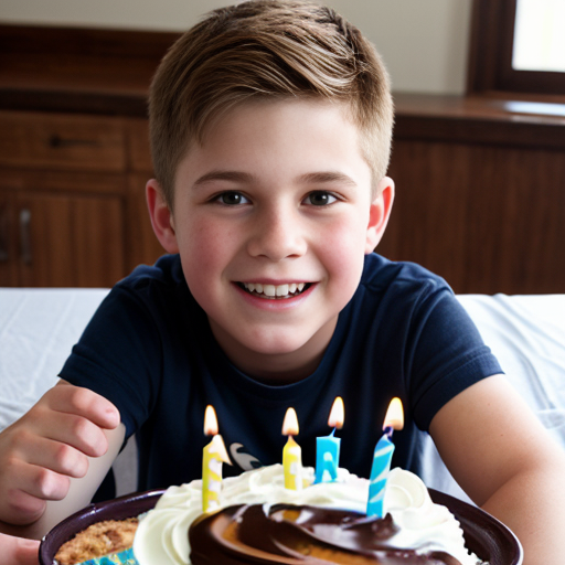13th boy birthday with older sister