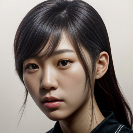 75% Korean, 12.5% Black, 12.5% White mixed people