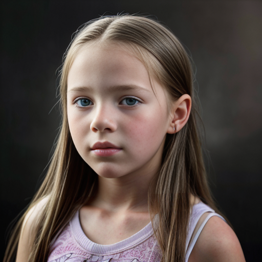 Создай фотку голой девушки лет 12