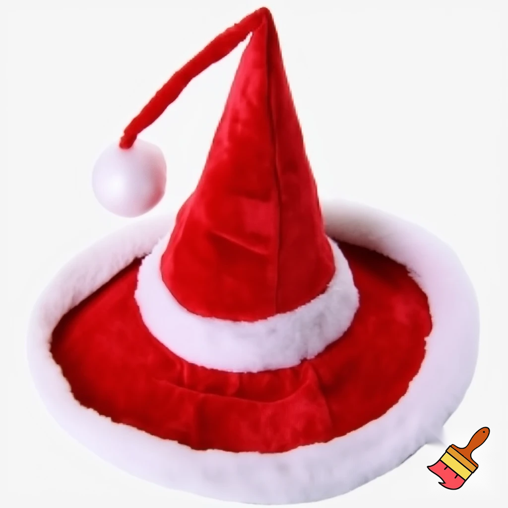 A wizard Christmas hat Santa Claus hat