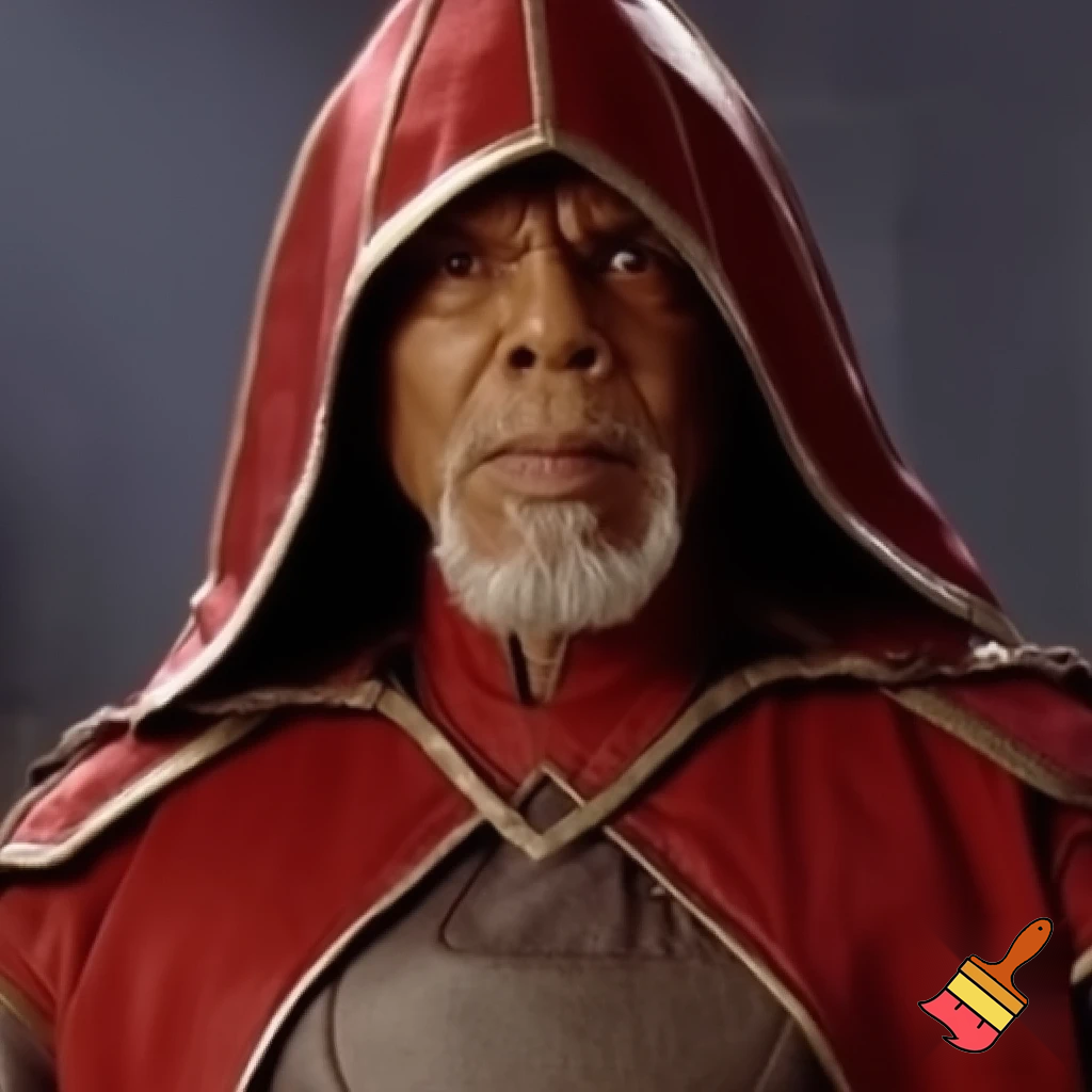 Ledian dressed in red mage attire