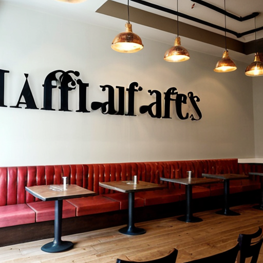 a wall for a cafe or restaurant fancy
 
