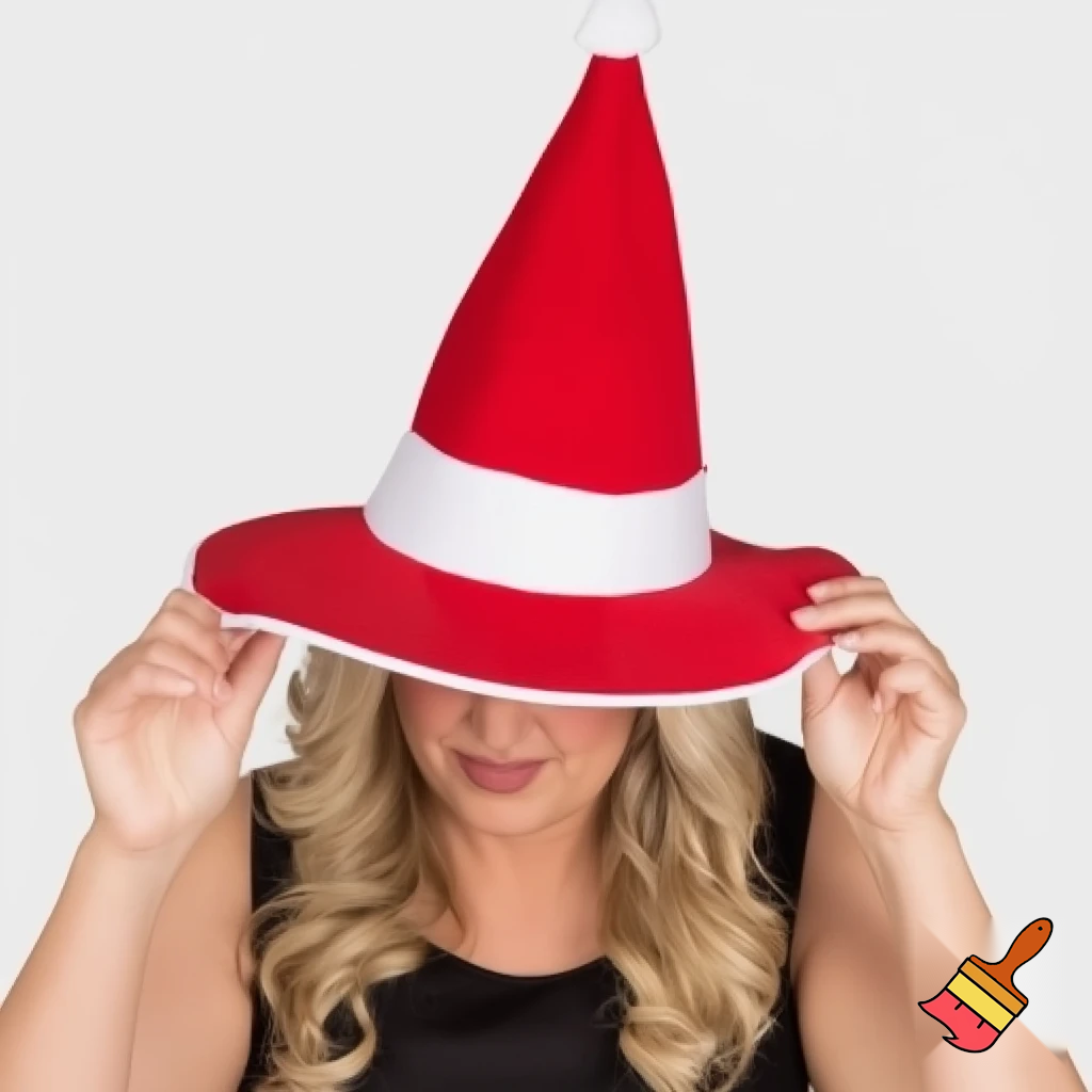 A wizard Christmas hat, Santa Claus hat