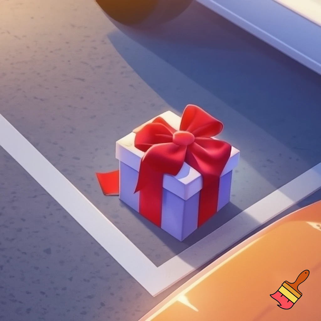 buono regalo parcheggio macchina con fiocco

