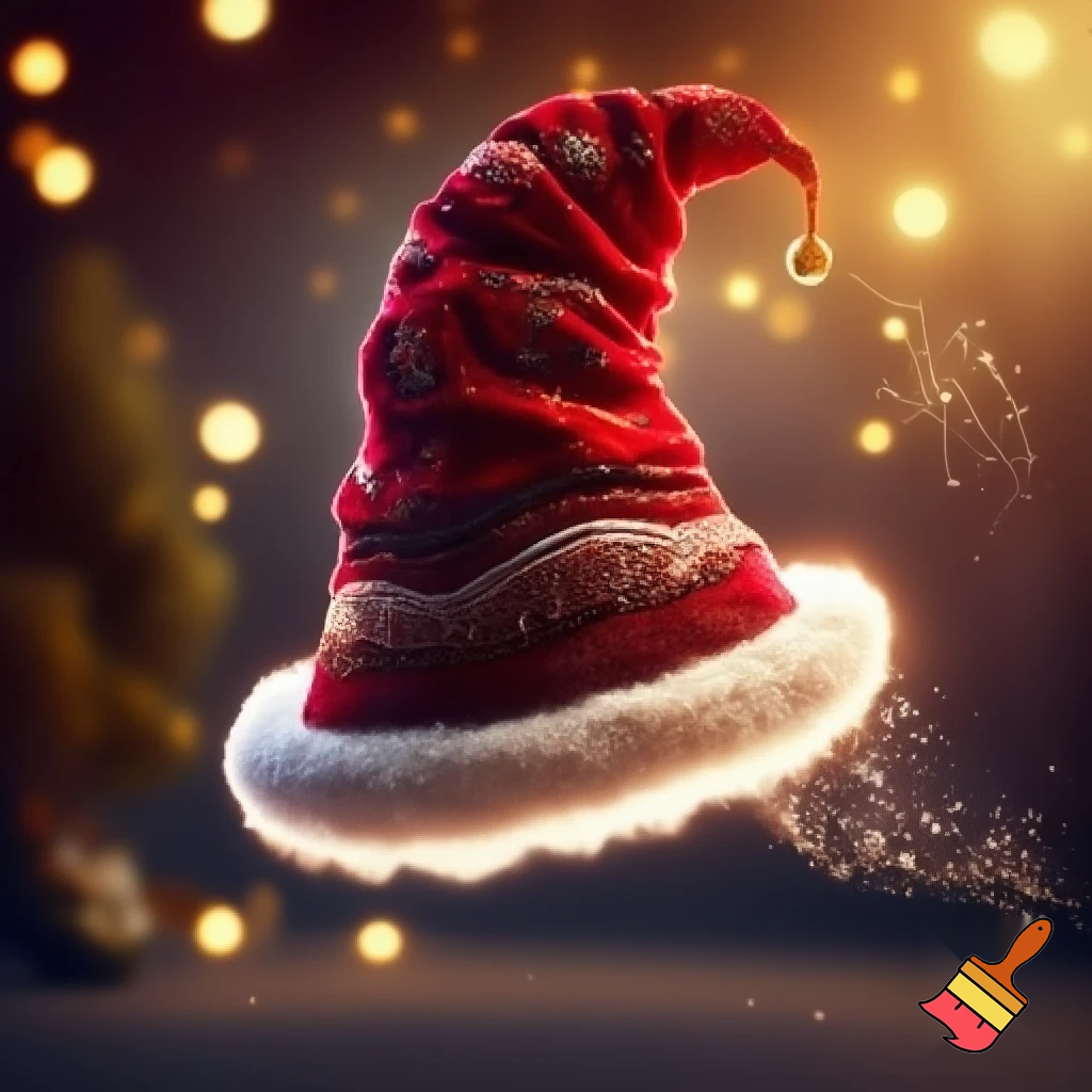 Christmas wizard hat red Christmas time