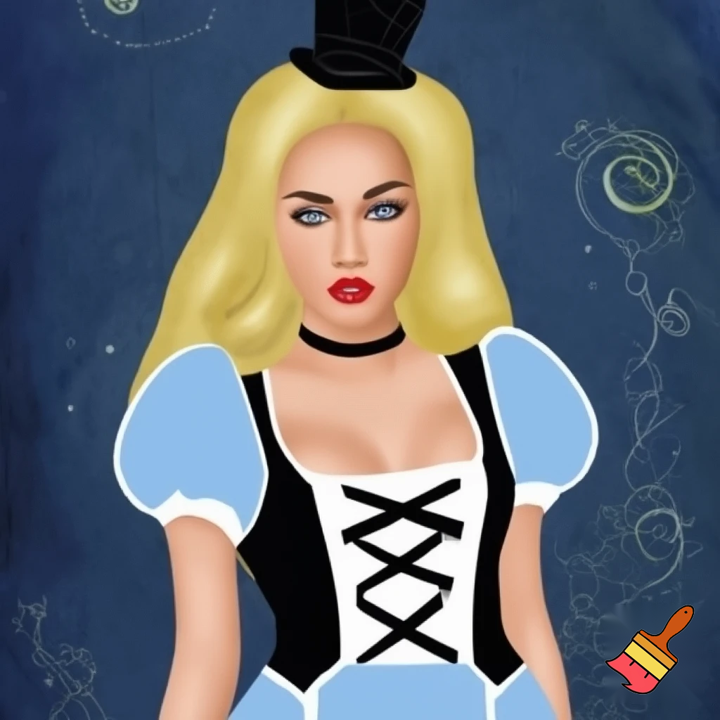 Alice in Wonderland, sexy Alice Wonderland boobies