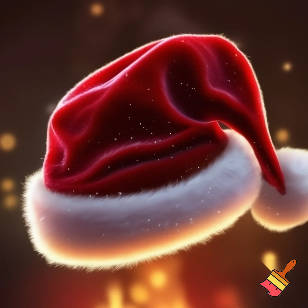 Santa Claus hat velvet Christmas Santa Claus hat 