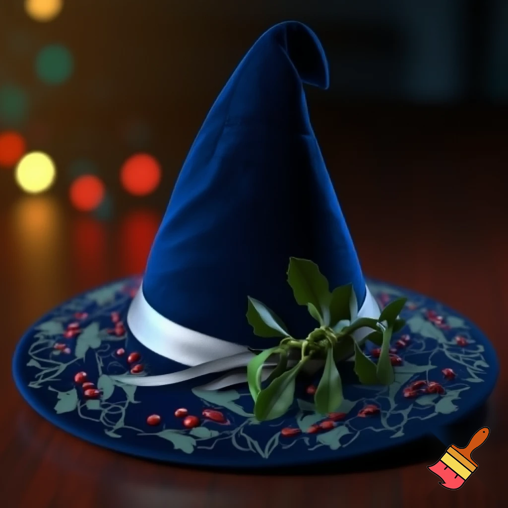 A wizard Christmas hat