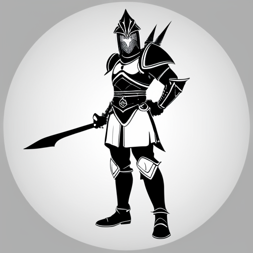 inked fantasy warrior