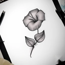 september birth flower tattoo
