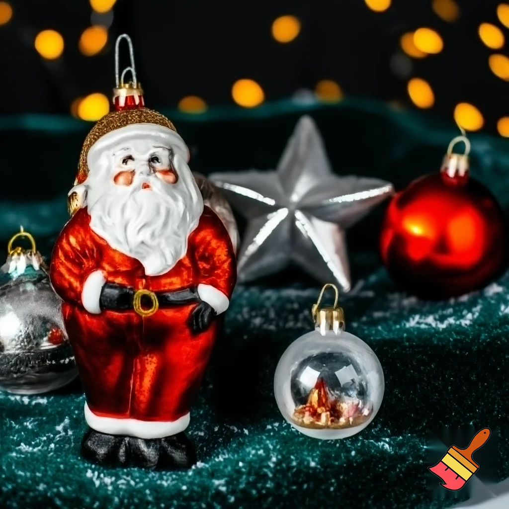 Christmas ornaments special Santa Claus