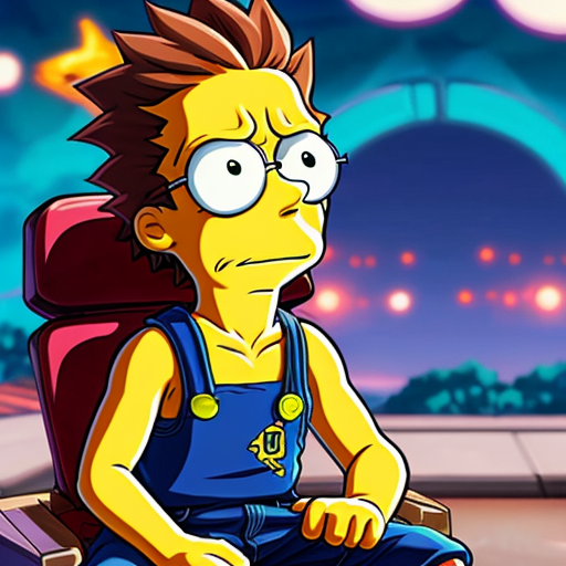 Bart Simpson star wars
