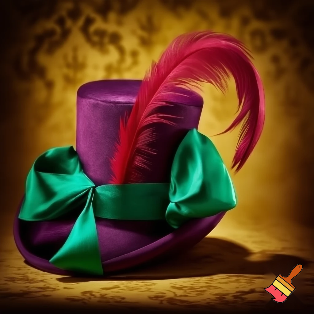 I Willy Wonka top hat