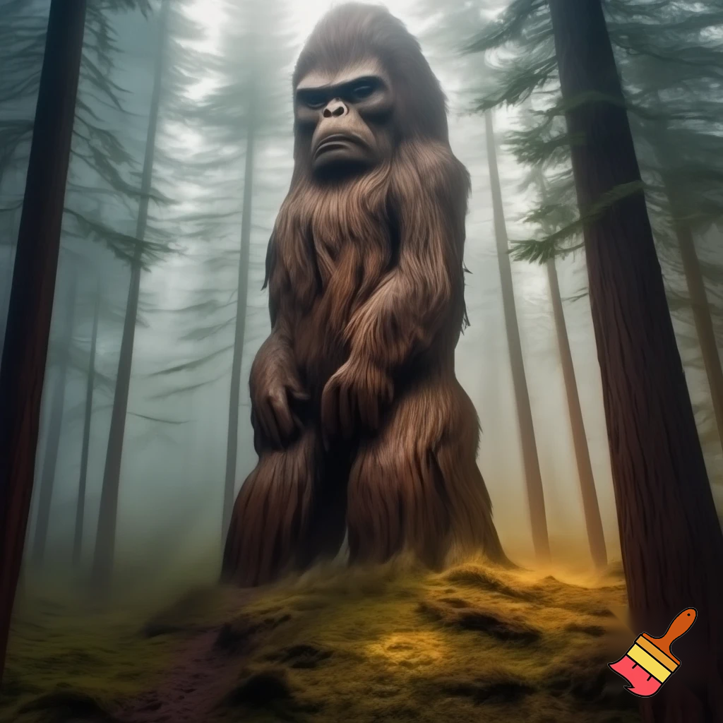Bigfoot totem
