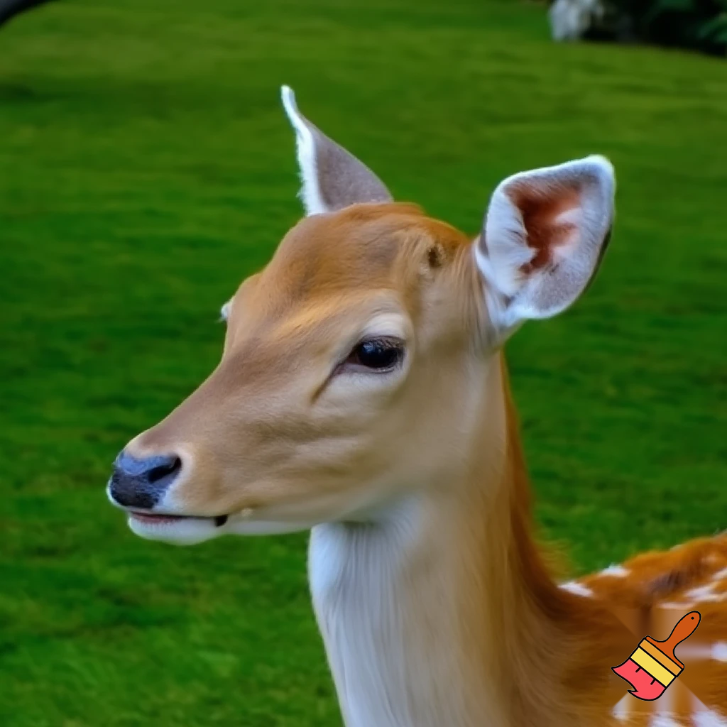 A cuteFemale deer