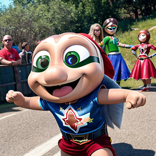 Super Why The Story of the Mother Goose Elephant Sack Race