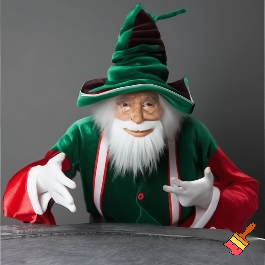 Wizard Christmas hat, wizard Christmas hat, Santa Claus hat velvet fabric