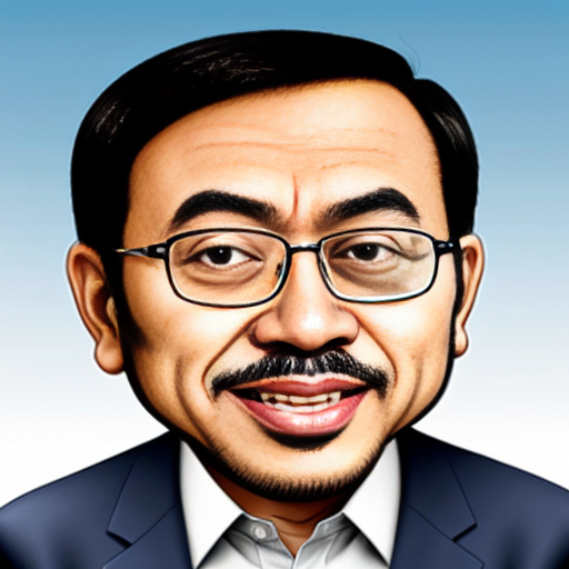 Caricature Anwar Ibrahim 