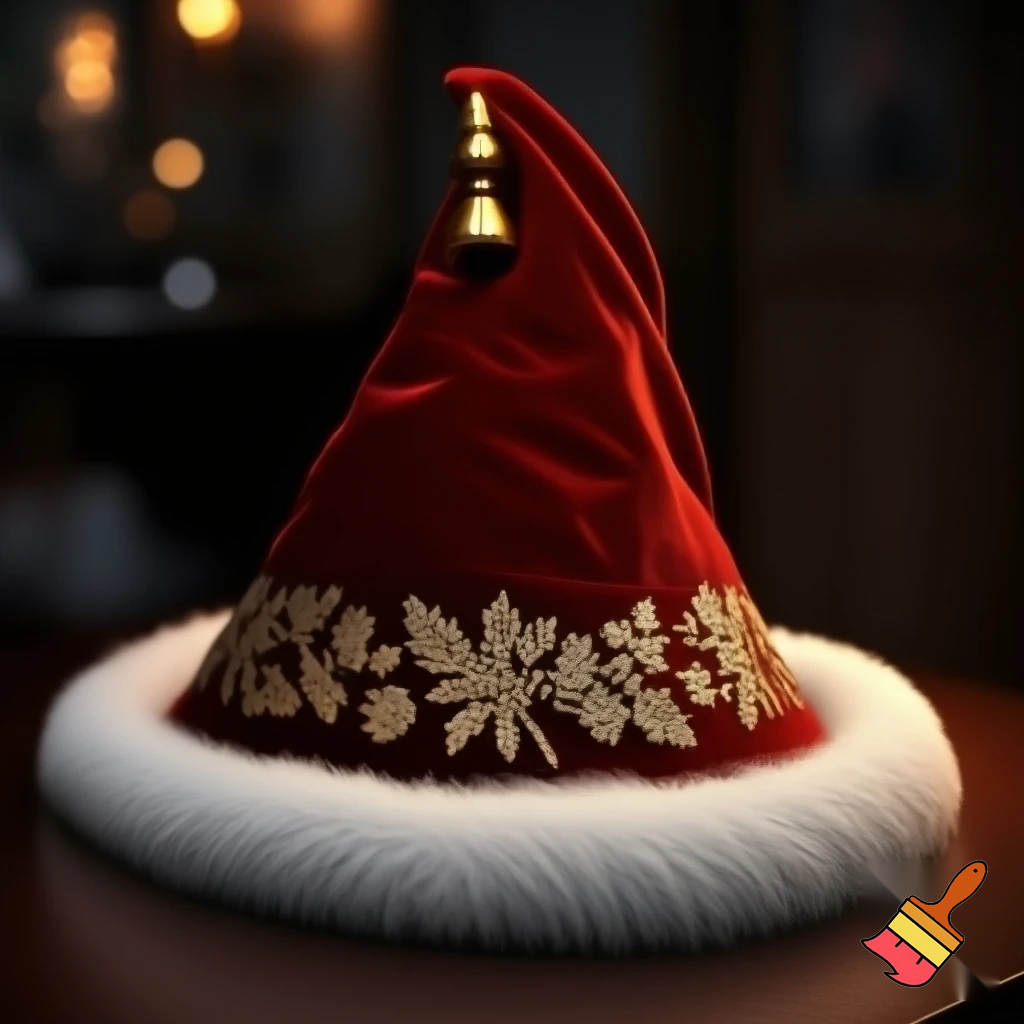 Christmas wizard hat