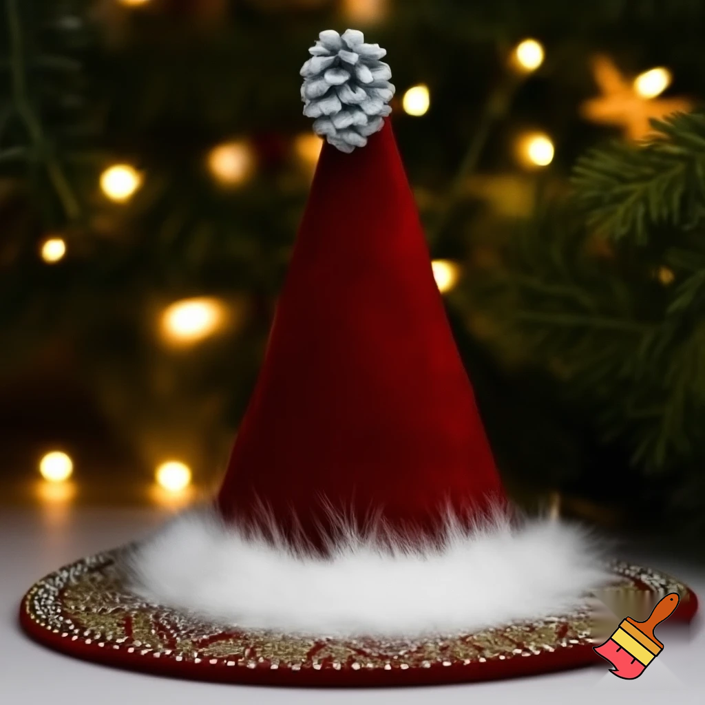 Christmas wizard hat