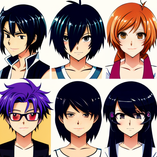  individual head shots of the different main characters from the book the outsiders, in the style of line drawings