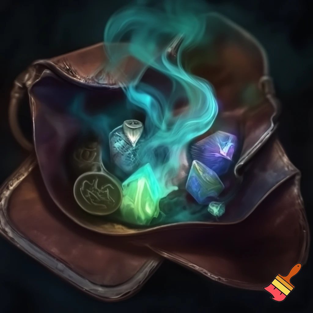 Magic stuff in my bag, magic stuff